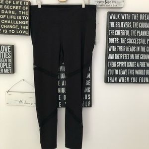 High Waisted Compression Leggings, XXL
